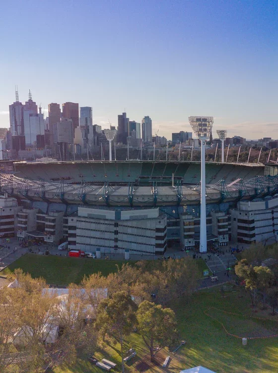 football stadium